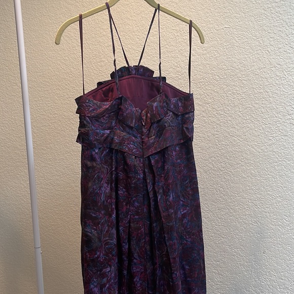 Vintage Max Azria Silk Formal Dress - Picture 4 of 9